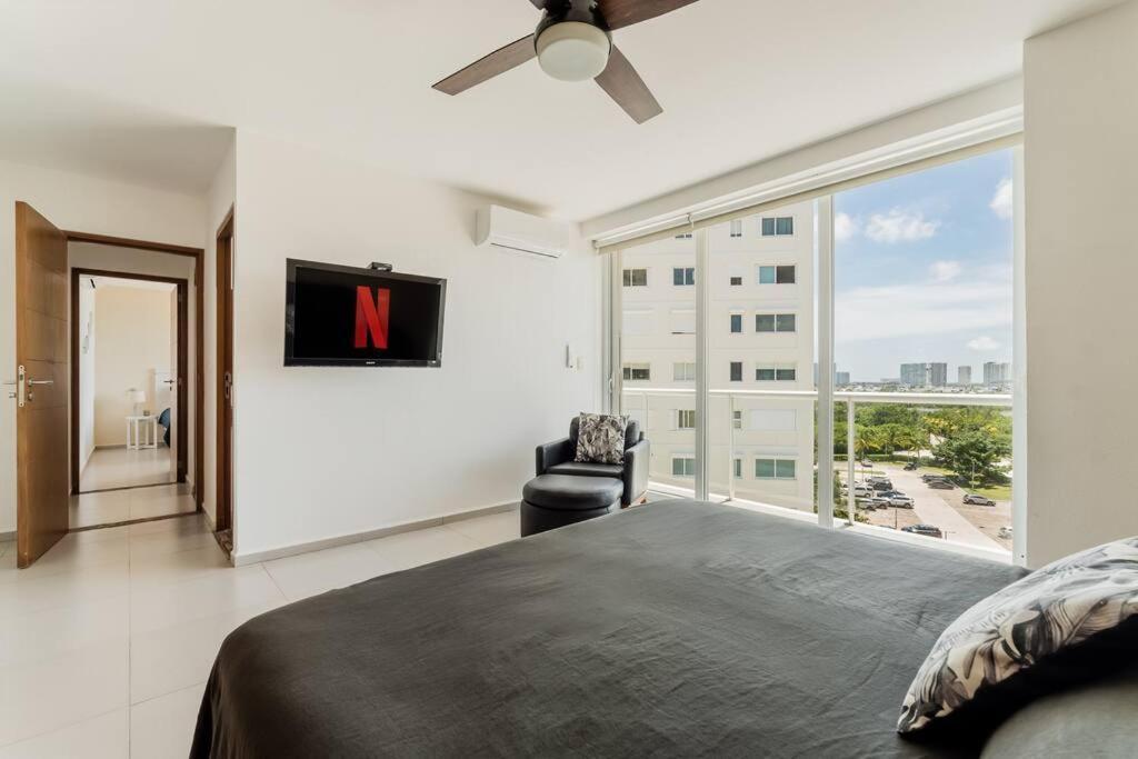 Reef Beachfront 3Bdr Apartment By Casa Paraiso Cancún Extérieur photo