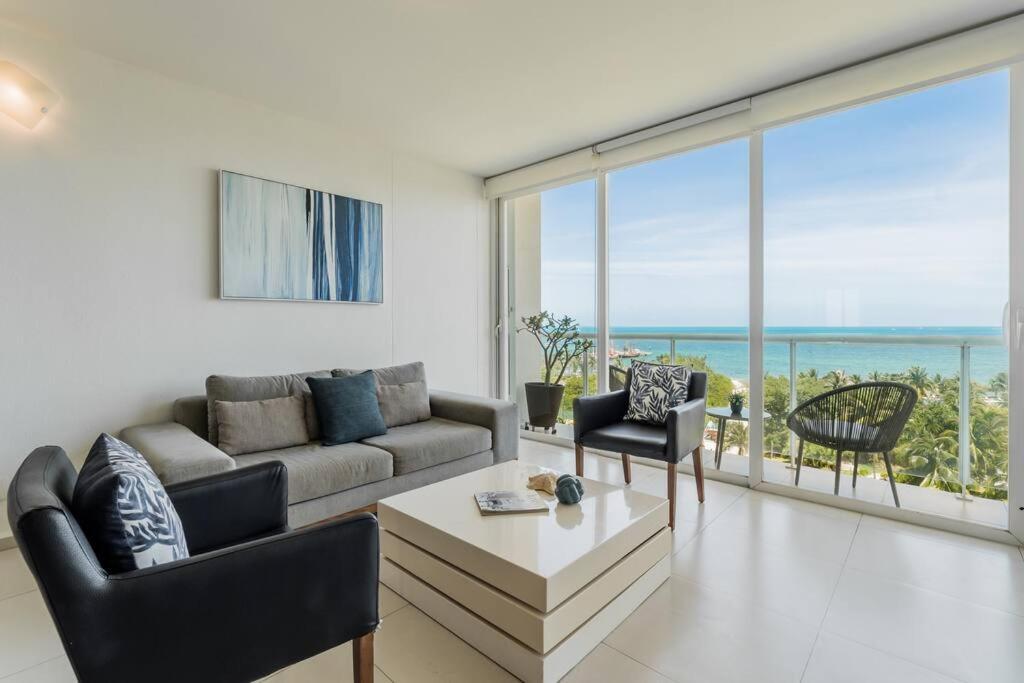 Reef Beachfront 3Bdr Apartment By Casa Paraiso Cancún Extérieur photo