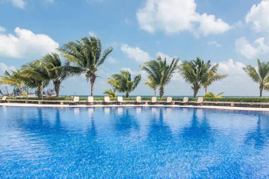 Reef Beachfront 3Bdr Apartment By Casa Paraiso Cancún Extérieur photo
